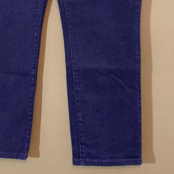 Talbots NWOT Heritage Straight, high rise denim jeans 12 - Picture 5 of 8